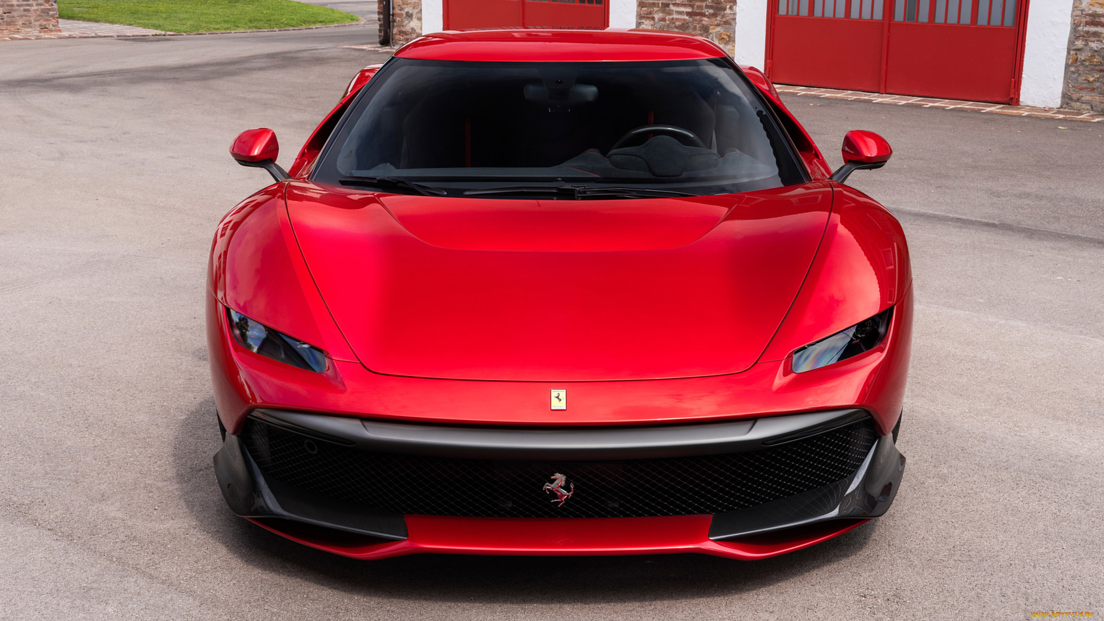 ferrari sp38 2018, , ferrari, red, 2018, sp38